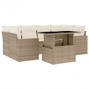 Garden Sofa Set Beige