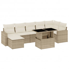 Garden Sofa Set Beige
