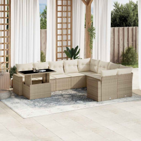 Garden Sofa Set Beige