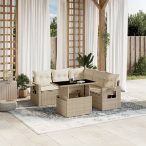 Garden Sofa Set Beige