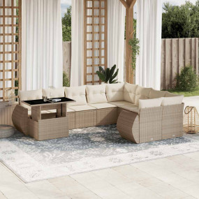 Garden Sofa Set Beige