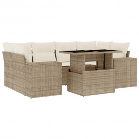 Garden Sofa Set Beige