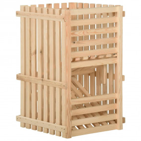 Potato Box Pine Solid Pinewood 19.7x19.7x31.5 in Potato...