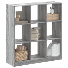 Bookcase Grey Sonoma Engineered Wood Medium Bookcase