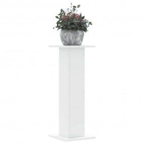 Plant Stand White Engineered wood 11.8 x 11.8 x 31.5 in