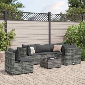 Patio Lounge Set Gray