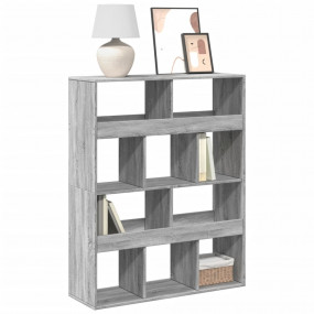Bookcase Grey Sonoma Engineered Wood 39.4 x 13.0 x 49.4...