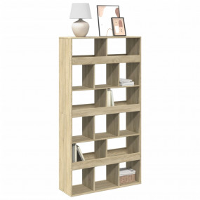 Bookcase Sonoma oak Engineered wood 73.8 in tall Bookca...