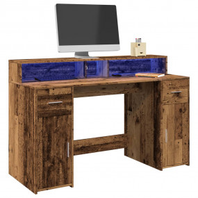 Desk Old wood Engineered wood Medium Desk Rectangular M...