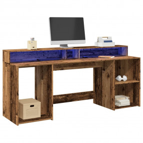 Desk Old Wood Engineered wood Large Desk Rectangular Mo...