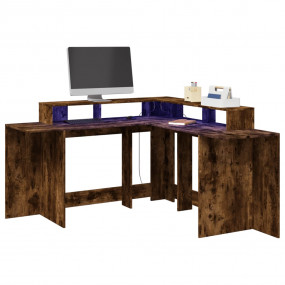 Desk Smoked oak Engineered wood Large Corner Desk Other
