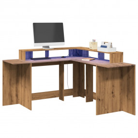Desk Artisan oak Engineered wood Large Corner Desk Othe...