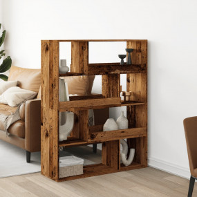 Room Divider Old wood Engineered wood Medium Room Divid...