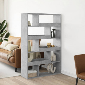 Room Divider Concrete Grey Engineered Wood Room Divider