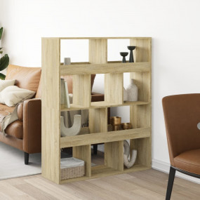Room Divider Sonoma oak Engineered wood Medium Room Div...