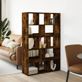 Room Divider Smoked oak Engineered wood Room Divider Re...