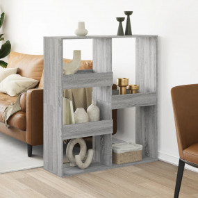 Room Divider Gray Sonoma Engineered Wood Medium Room Di...