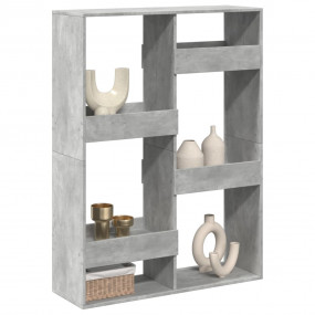 Room Divider Concrete Grey Engineered Wood Room Divider