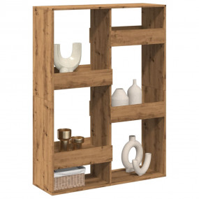 Room Divider Artisian Oak Engineered Wood Medium Room D...