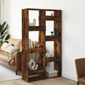 Room Divider Smoked oak Engineered wood Medium Room Div...