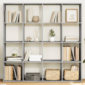 Book Cabinet Grey Sonoma Engineered wood Medium Book Ca...