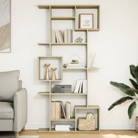 Book Cabinet Sonoma oak Engineered wood 36.2 x 11.4 x 7...