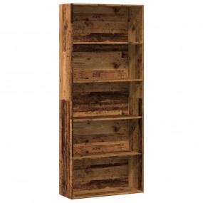 Book Cabinet Old wood Engineered wood Book Cabinet Rect...