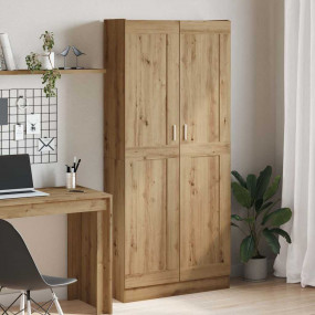 Highboard Artisan oak Engineered wood Tall Highboard