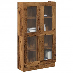 Highboard Old wood Engineered wood Tall Sideboard Recta...