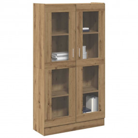 Highboard Artisan Oak Engineered Wood Tall Decorative I...