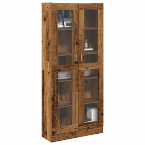 Highboard Old wood Engineered wood Tall Highboard Recta...