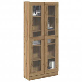 Highboard Artisan Oak Engineered wood Tall Highboard