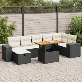 Garden Sofa Set Light grey, dark grey