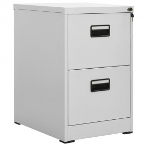 Filing Cabinet Light Grey Steel 18.1 in x 24.4 in x 28....