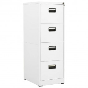 Filing Cabinet White Steel Large Filing Cabinet Rectang...
