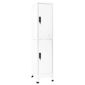 Locker Cabinet White Steel Medium Locker Cabinet Rectan...