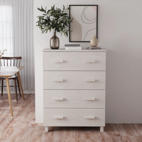 Sideboard White Solid pinewood, MDF Medium Sideboard