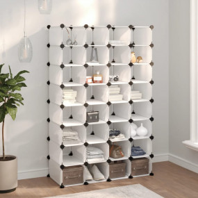 Shoe Rack Transparent Polypropylene, Steel Large Shoe R...