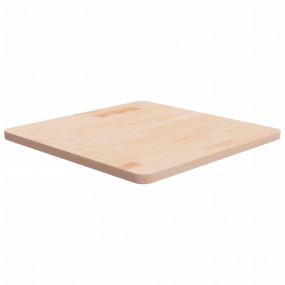 Table Top Medium brown Solid oak wood 23.6 in Durable T...