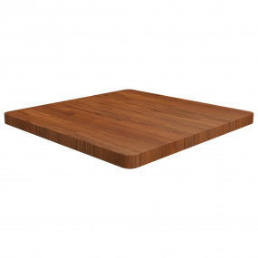 Table Top Dark brown Solid oak wood Medium Tabletop Squ...