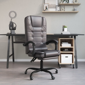Massage Office Chair Gray