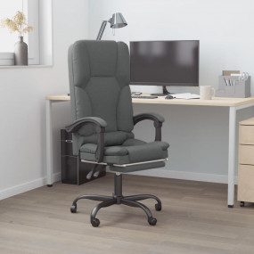 Massage Office Chair Dark Gray