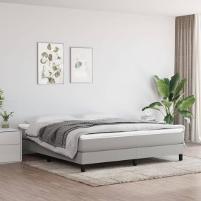 Pocket Spring Bed Mattress White and light grey