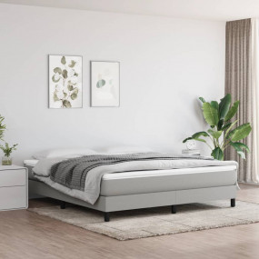 Pocket Spring Bed Mattress White and light grey