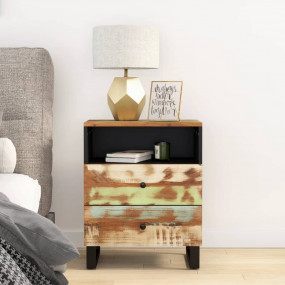 Nightstand Colorful with blue, green, orange, red, pink...