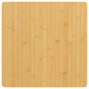 Table Top Bamboo Bamboo with a varnish finish 16x16 in ...