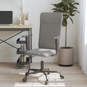 Office Chair Dark grey Fabric (100% polyester), metal, ...