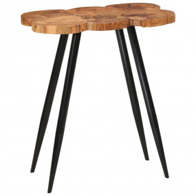 Bar Table Honey-colored Solid acacia wood Small Durable
