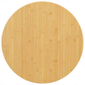 Table Top Bamboo 31.5 in diameter Round Minimalist