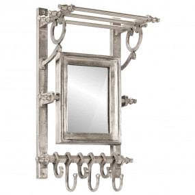 Luggage Rack Silver Aluminum One Size Adjustable Armres...